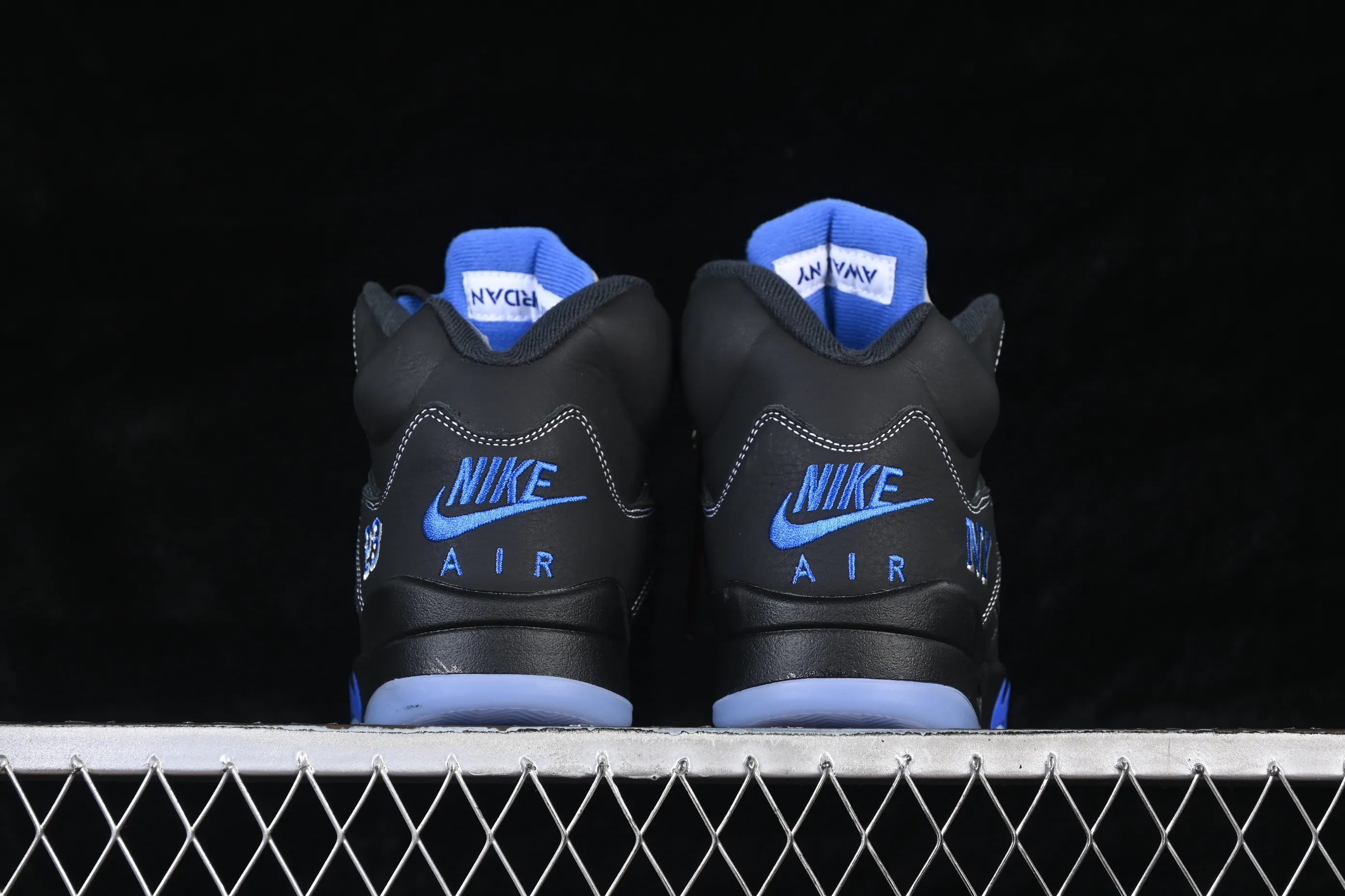 All categories Air Jordan Jordan series basketball shoes Air Jordan 5 TG version Awake NY x Air Jordan 5 "Black Metallic" AJ5 Joe 5 joint model black and gray DV4982-004